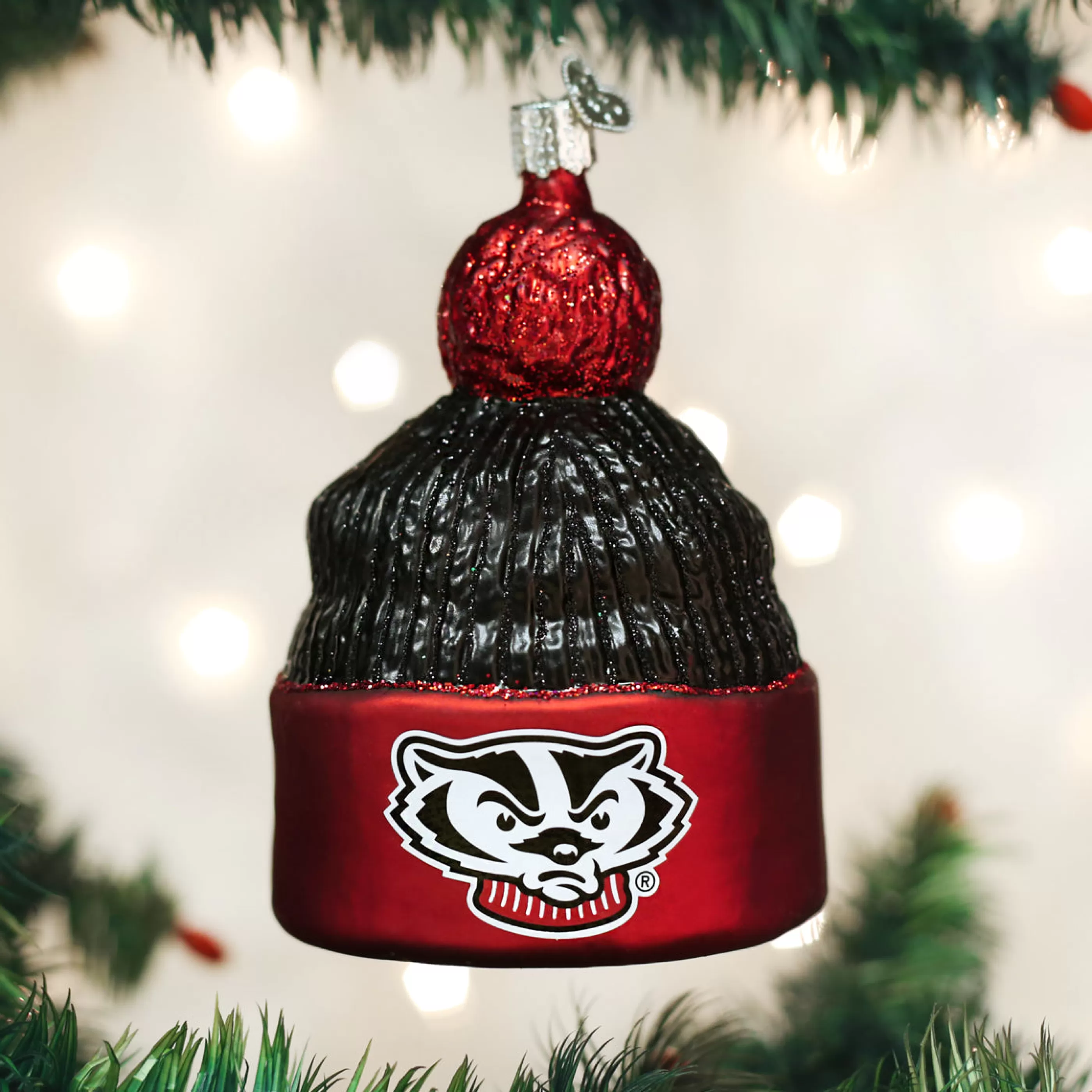 EAST WEST Wisconsin Beanie Ornament