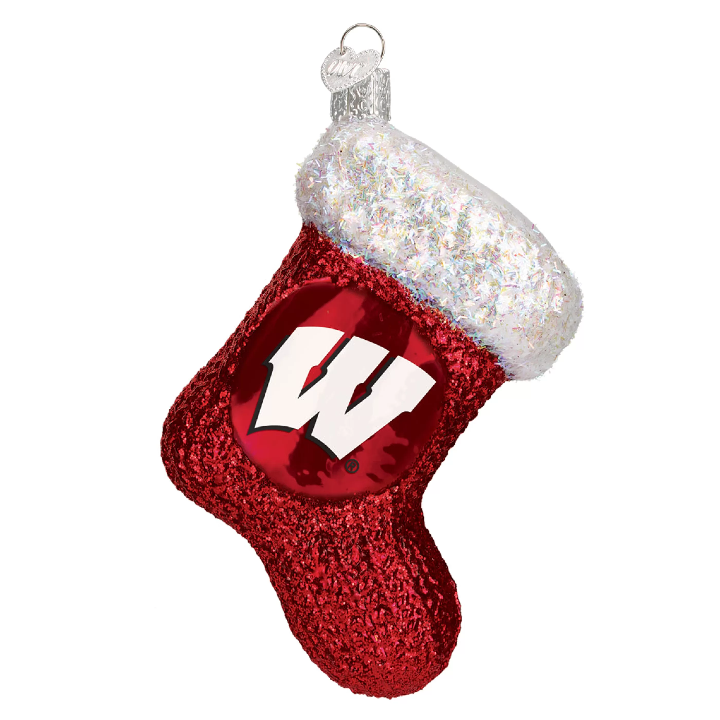EAST WEST Wisconsin Stocking Ornament