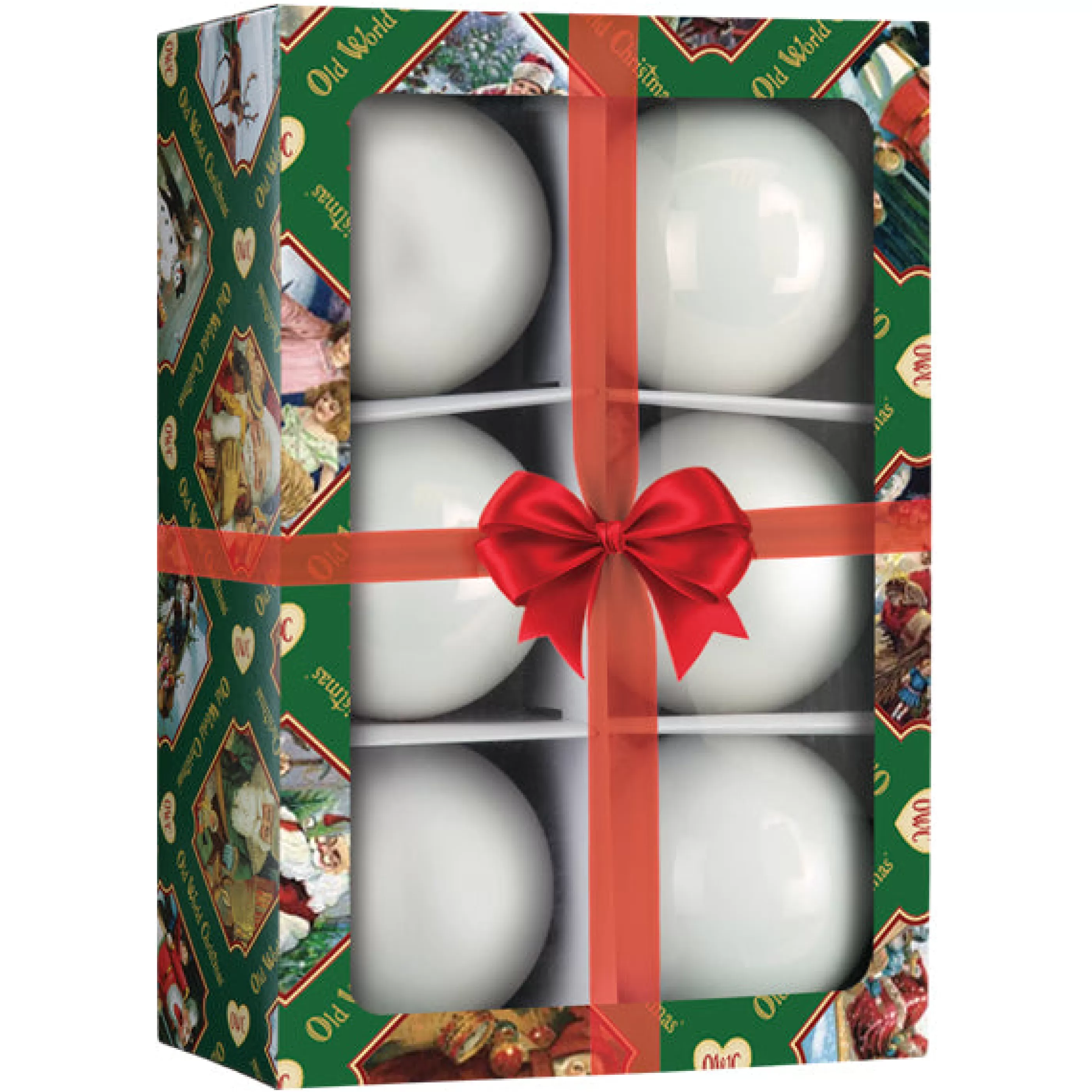 * Wonderland Balls - 3.5" 6 Count Ornament