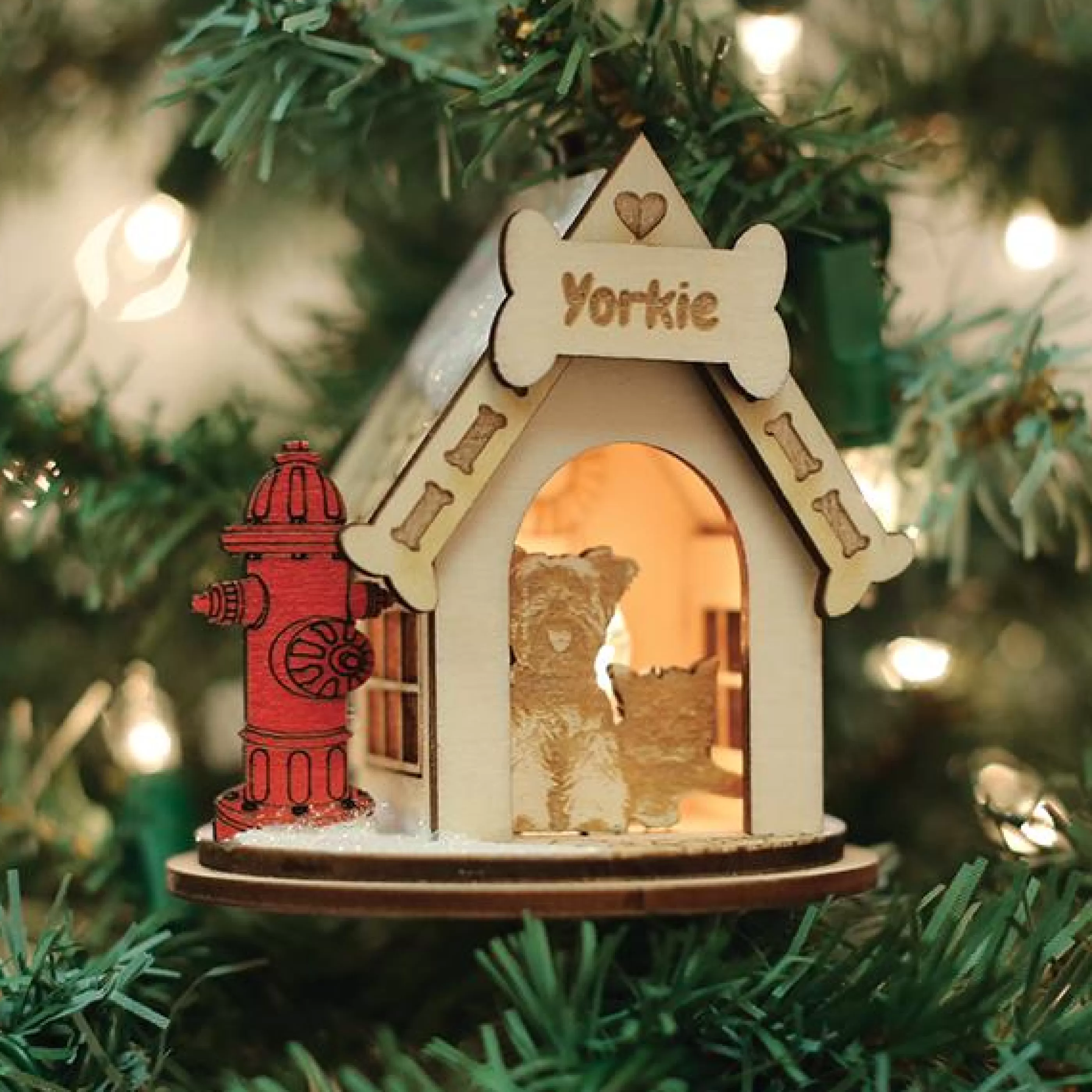 HR Yorkshire Terrier-K9108 Ornament
